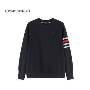 【Tommy Giorgio】女式华夫格卫衣圆领5752