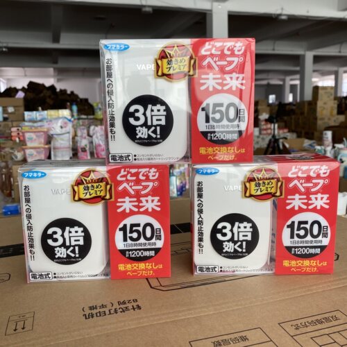 日本VAPE未来电子驱蚊器150日