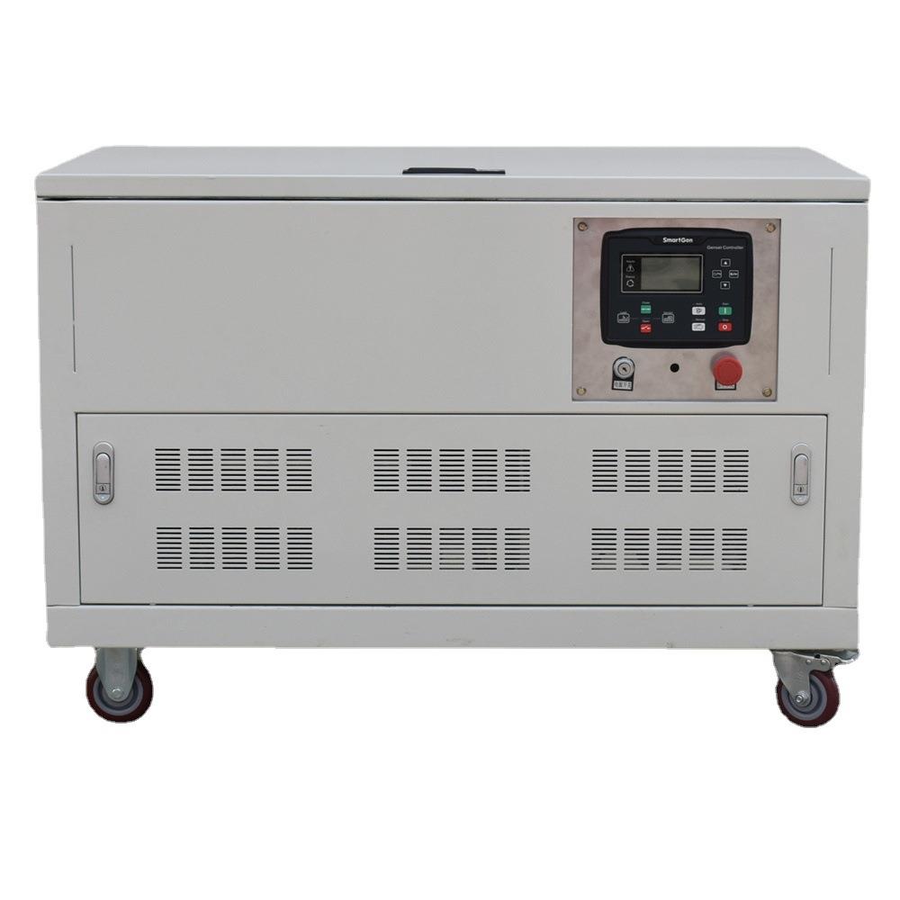 贝隆15KW低噪音水冷汽油发电机四缸水冷汽油发电机组465F1汽油机