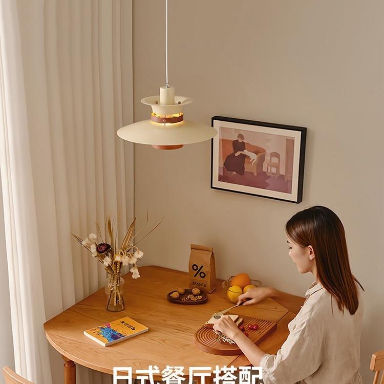 日式ph5餐厅吊灯北欧中古餐桌吧台灯复古侘寂风民宿灯卧室书房灯