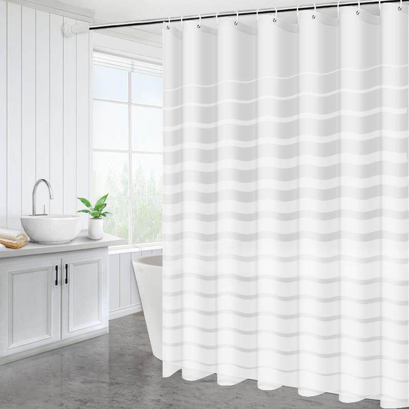 浴帘防水加厚化妆室洗澡帘挂帘浴室帘隔断窗门帘厕所拉帘窗帘布