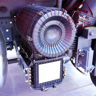 2845沙漠空气滤芯器总成适配解放J6P工程倾卸车一汽柳特空气滤芯