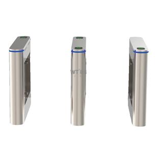 智能人行通道速通闸小区圆弧摆闸实名制工地人脸识别门禁全高闸机