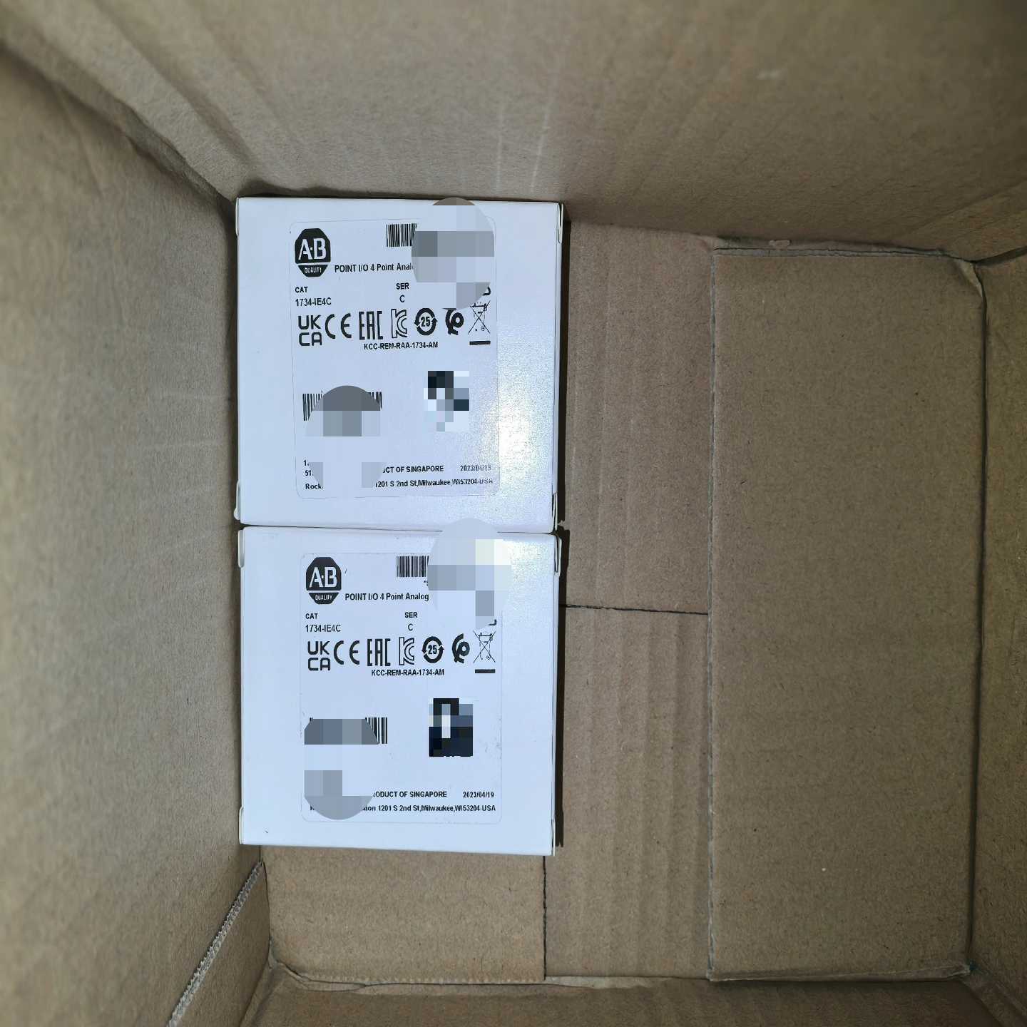 询价AB模拟量输入模块1734-IE4C两个