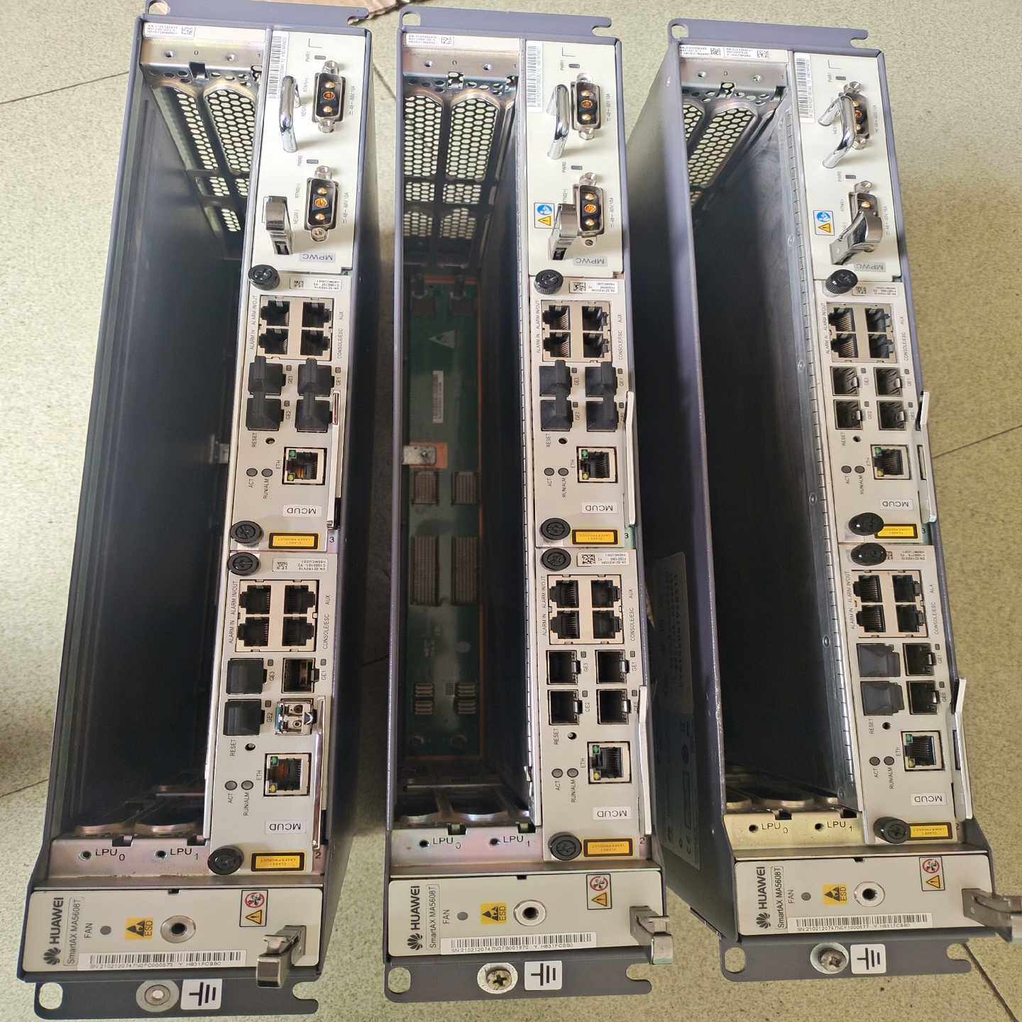 华为MA5608T 小型千兆 迷你OLT 公司拆机剩余 机