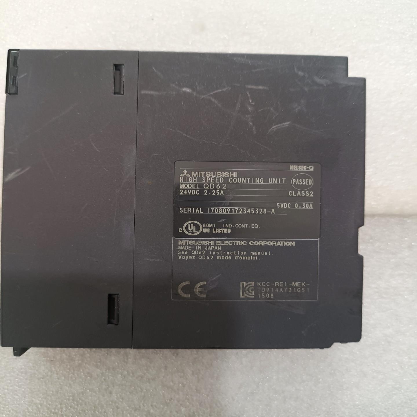 三菱Q系列控制器扩展模块QD62，成色如图，功能包好，低价处--议