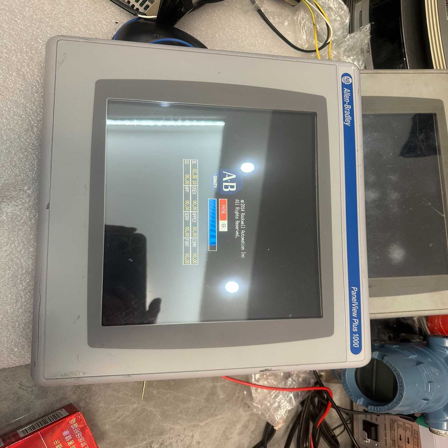 AB触摸屏，2711PC-T10C4D8,功能正常无任何破损询价