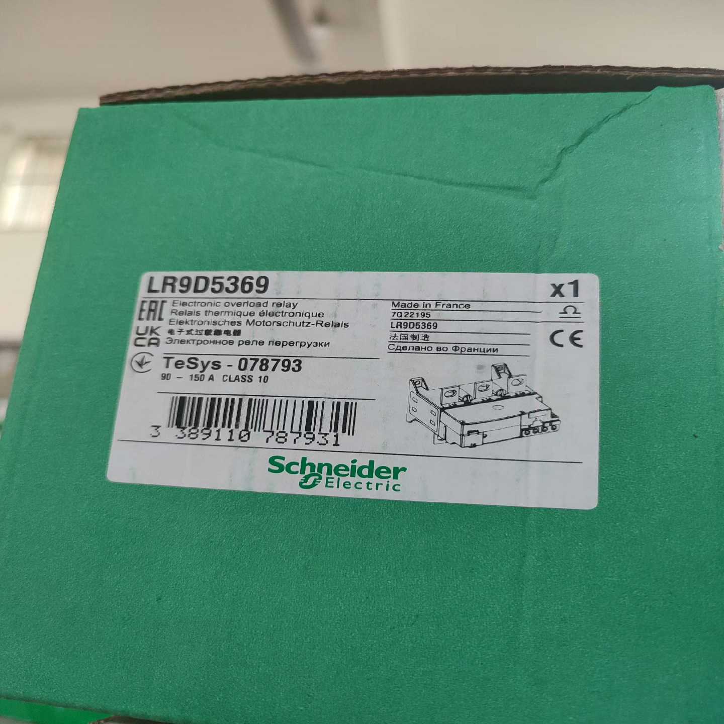 LR9D5369 热过载继电器只有最后一台了600包~询价