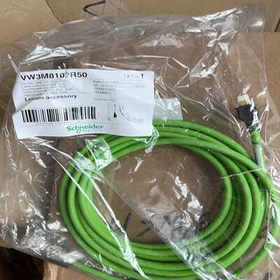 施耐德VW3M8102R50编码器电缆线-5米，全新原装正品