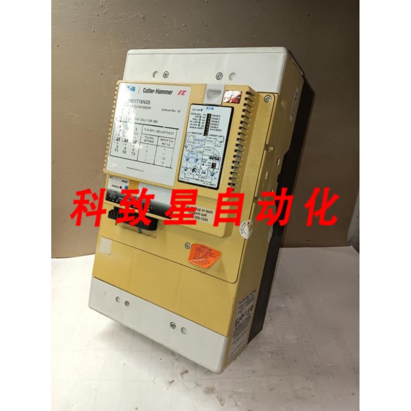 工业配件S801T18N3S 软启动器三相180 FLA 600VAC24VDC控制