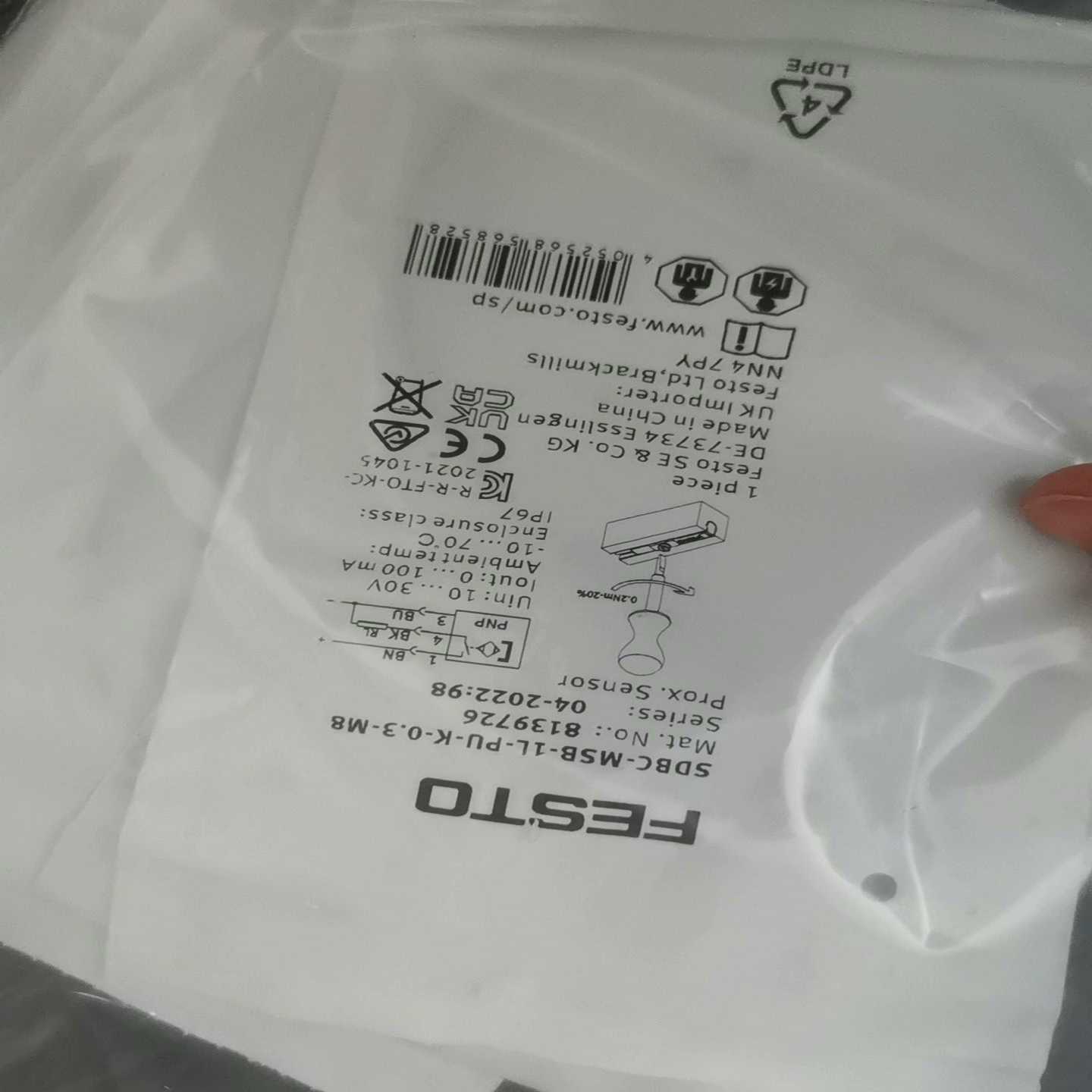 FESTO费斯托SDBC-MSB-1L-PU-K-0.3-M询价