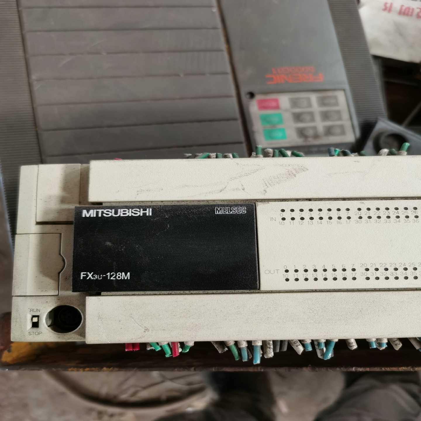 三菱FX3UPLC拆机一台，型号FX3U-128MR/ES--询价客服