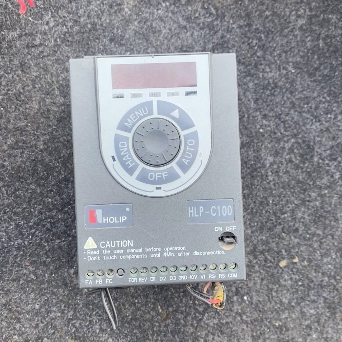 售前询价Holip海利普c100变频器HLP-C10001D521P议价及维修