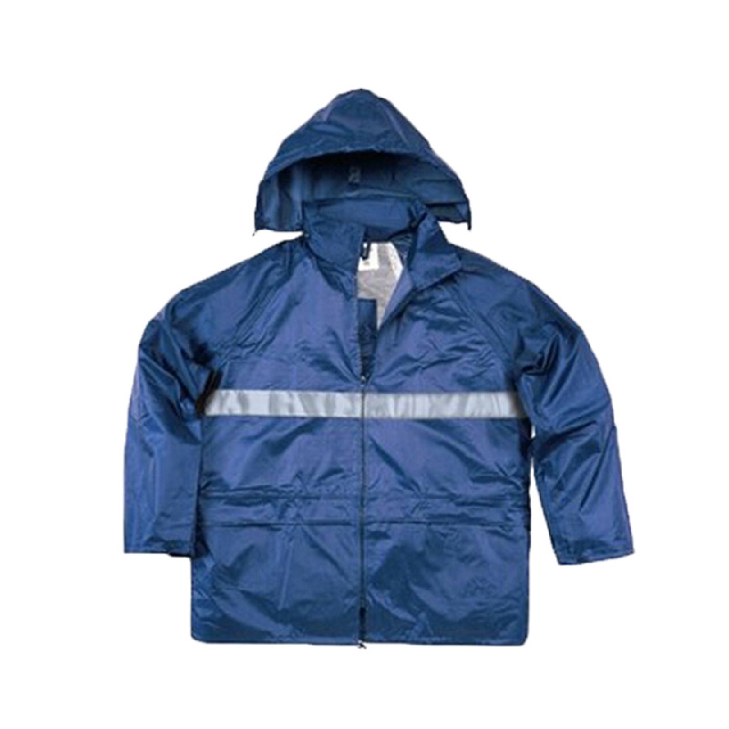 代尔塔407004反光条分体式雨衣雨裤防风防水防雪工作服带帽