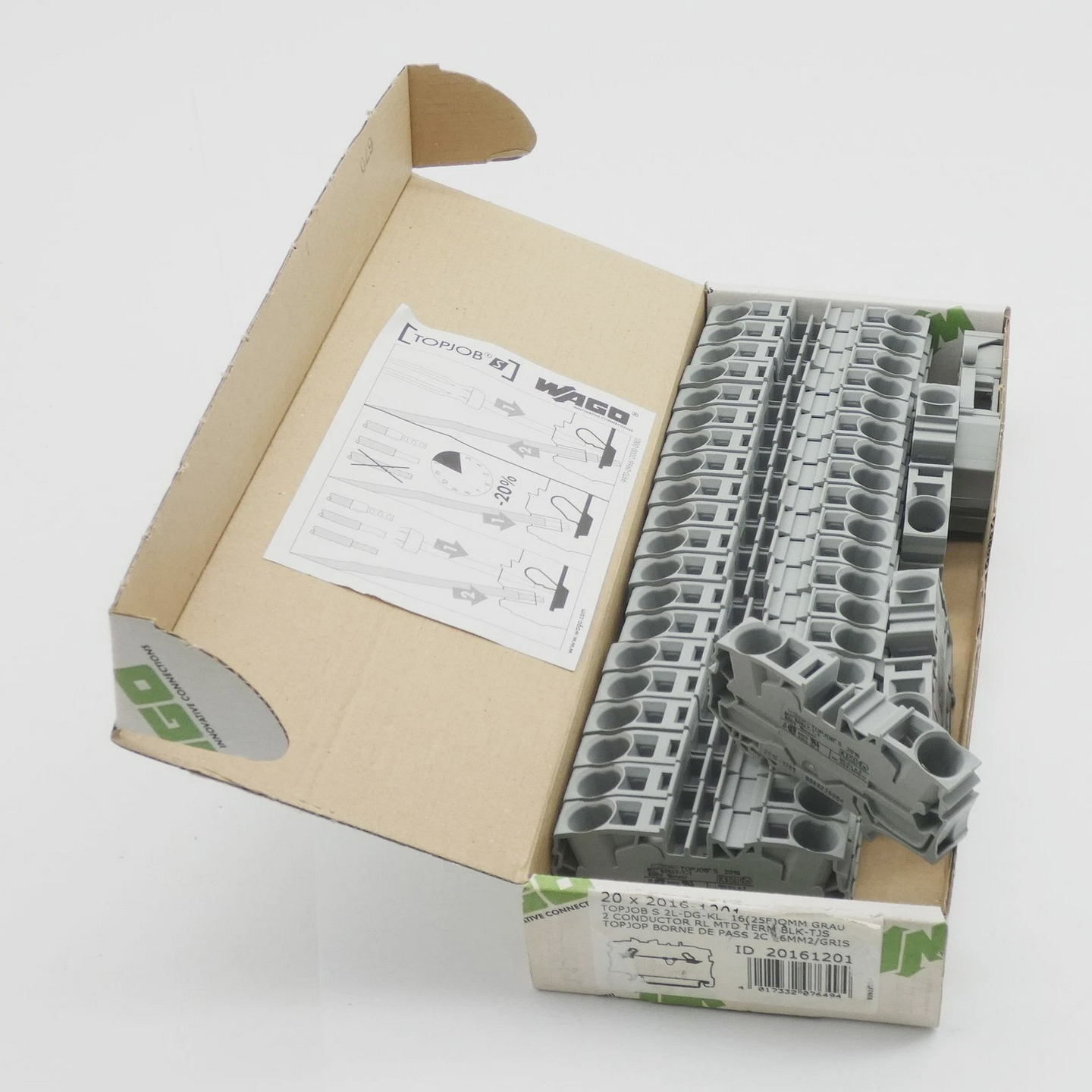 24xWagoTOPJOB2016-1201201612012-Leiter-Durchgangsklemme