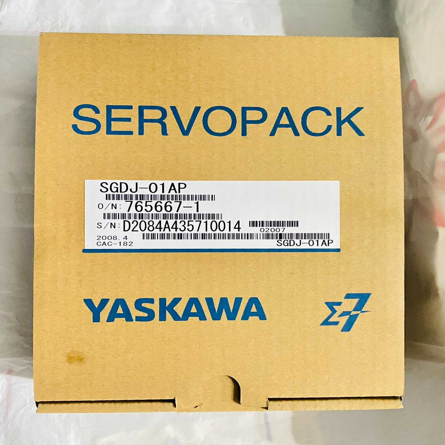 询价安川驱动器伺服控制器SGDJ-01AP质保一年包装齐全完整议