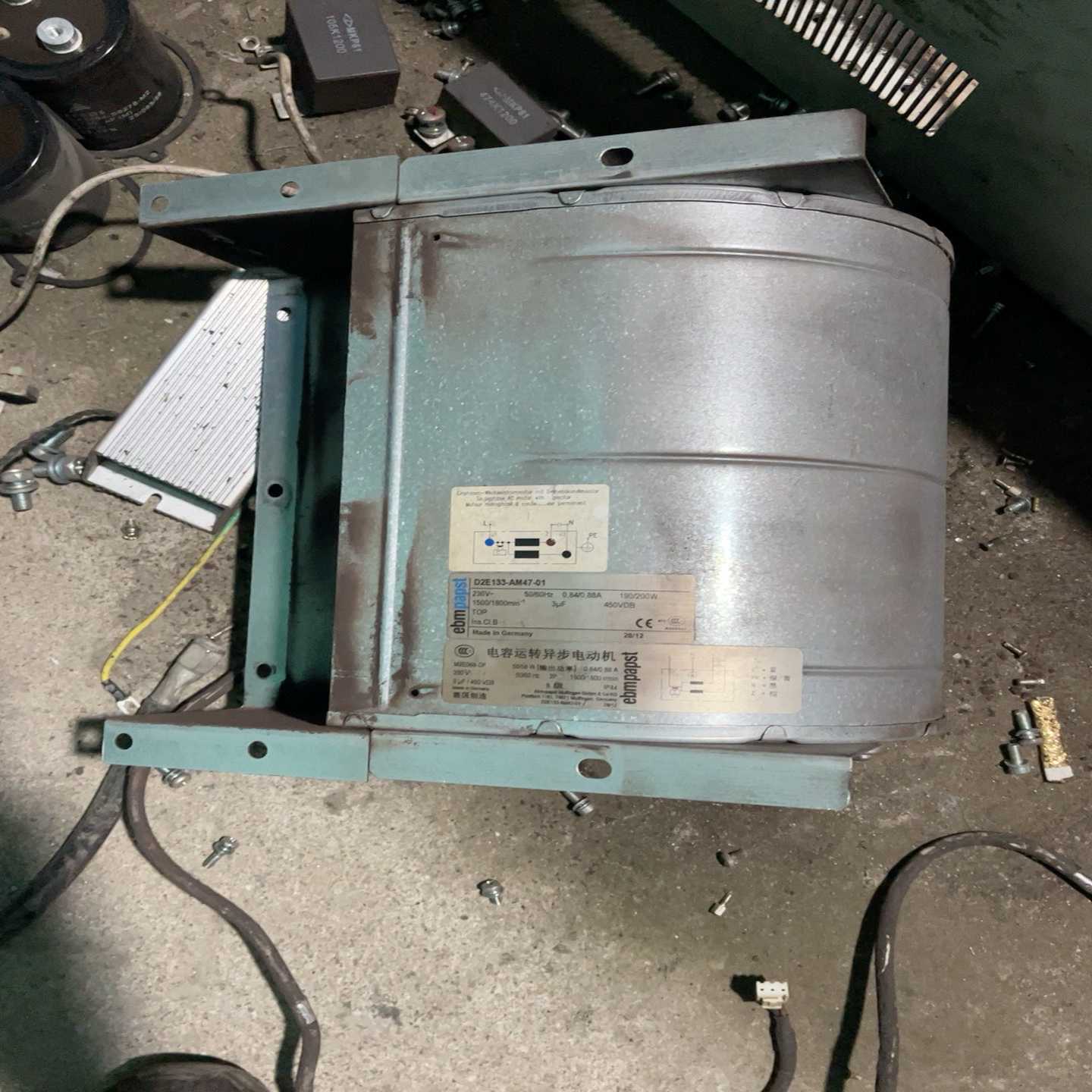 爱默生ev2000拆机风扇。d2e133-am47-01、功【鑫鑫商铺】