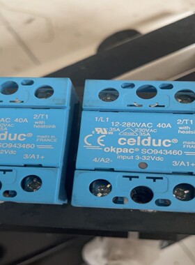 赛德固态继电器原装全新没有用SO943460-议价