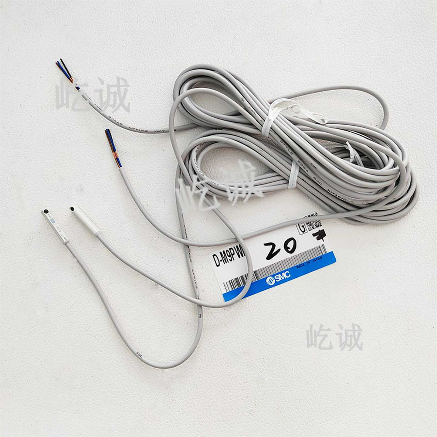 日本SMCD-M9PWL磁性开关2色指示式无触点3线式导线长