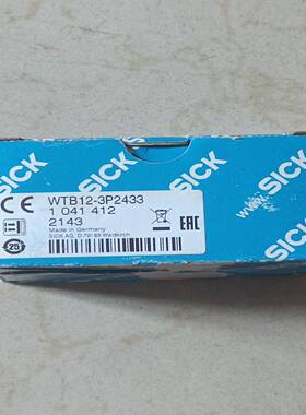 班美萝全新西克WTB12-3P2433实物图现货议价--议价商品