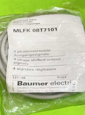 MLFK08T7101堡盟Baumer接近开关传感器成色如询价