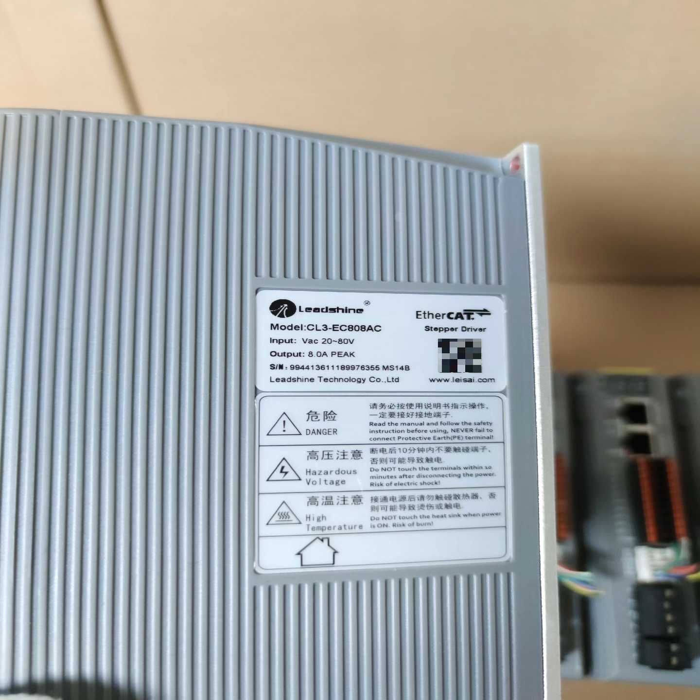 雷赛总线型86闭环步进驱动器，型号CL3-EC808AC，一-议价
