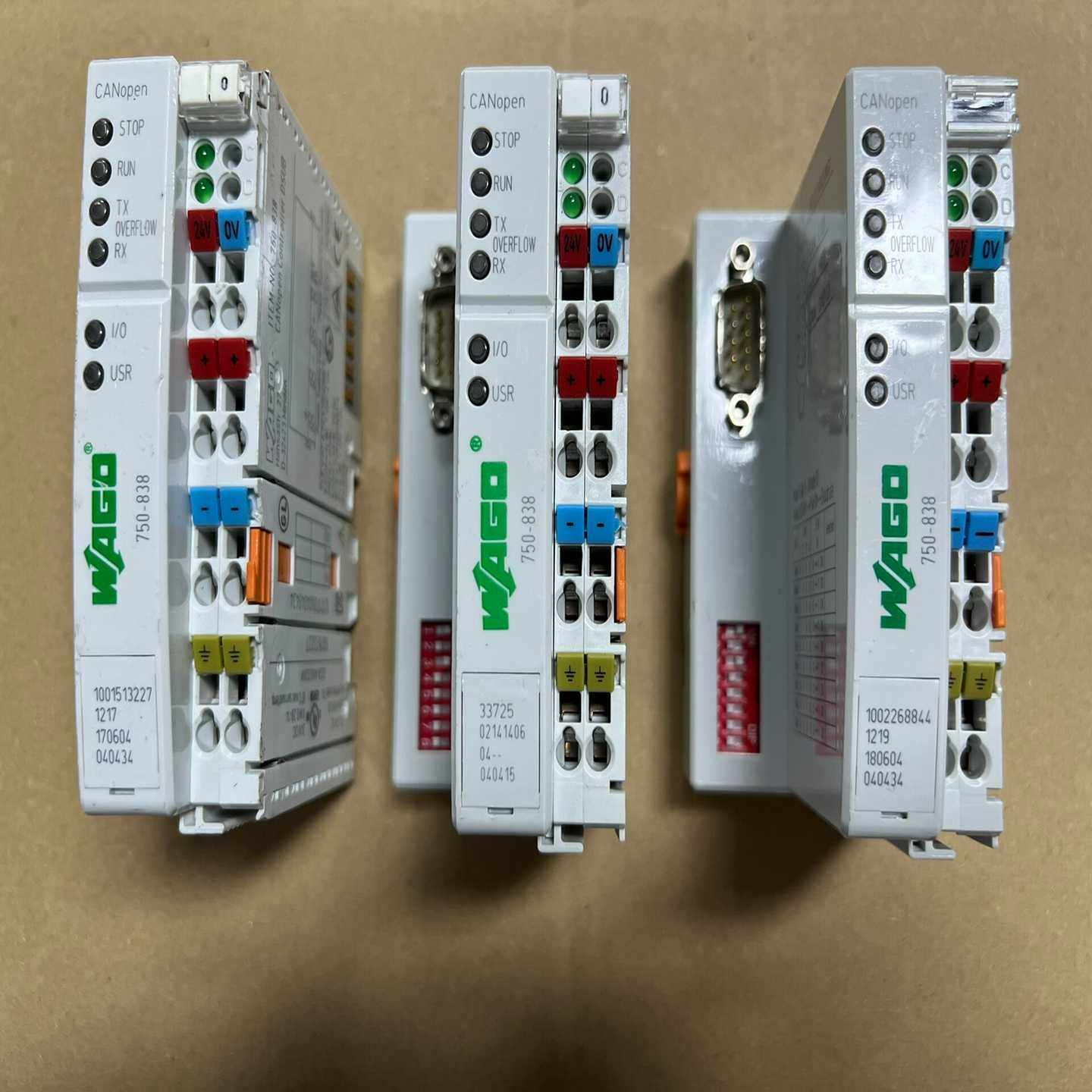 WAGO万可750-838总线模块拆机实物拍摄--议价商品