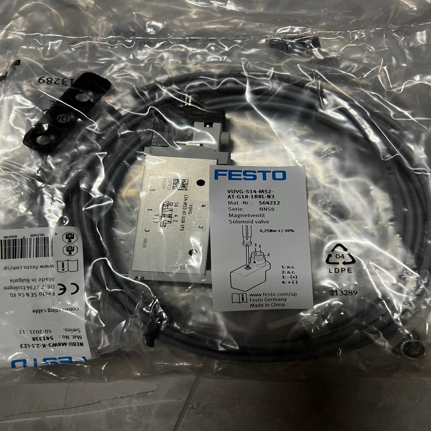 FESTO/VUVG-L14-M52-AT-G18-1R8L【鑫鑫商铺】
