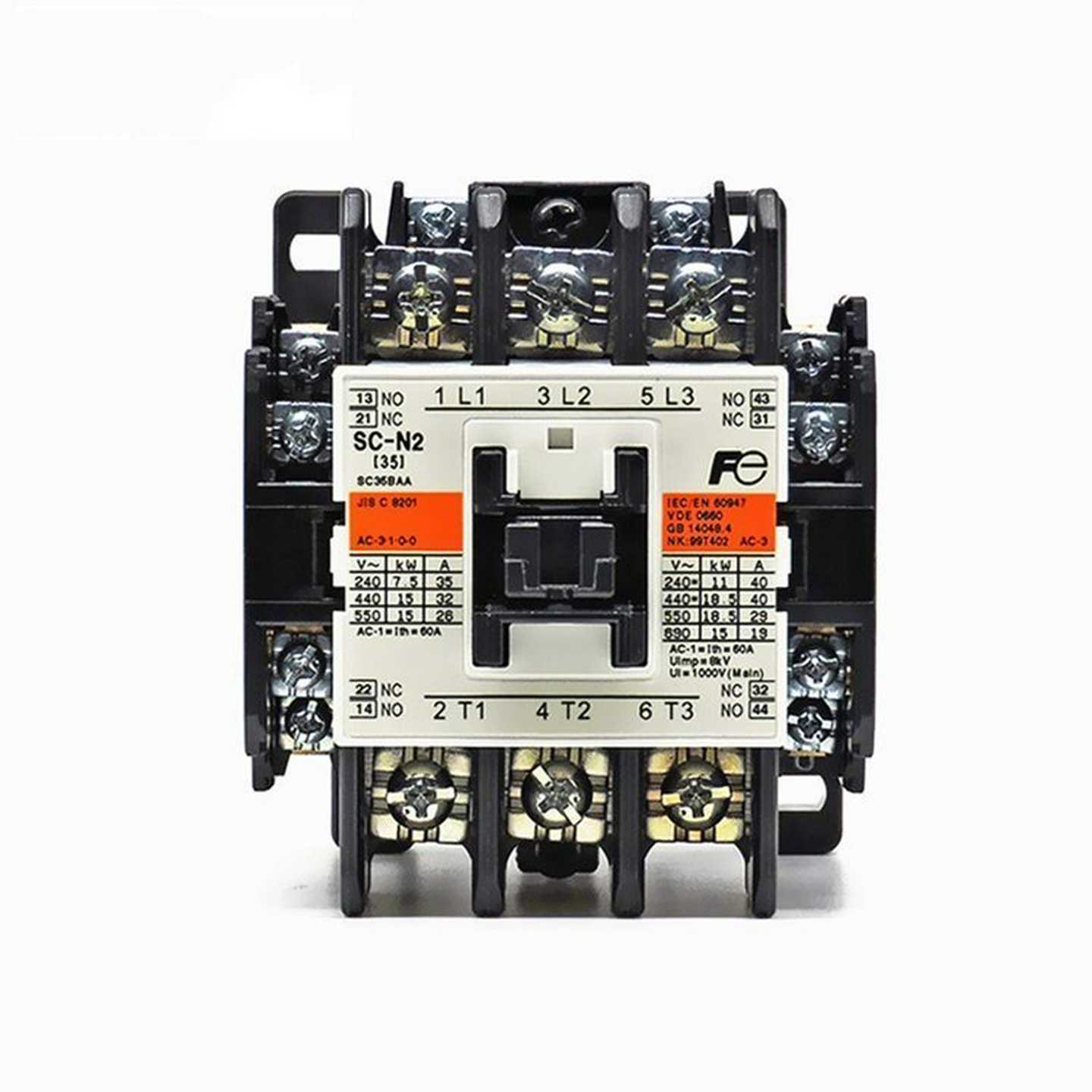 SC-E3 SC-E4原装交流接触器线圈电压AC11P0V220V