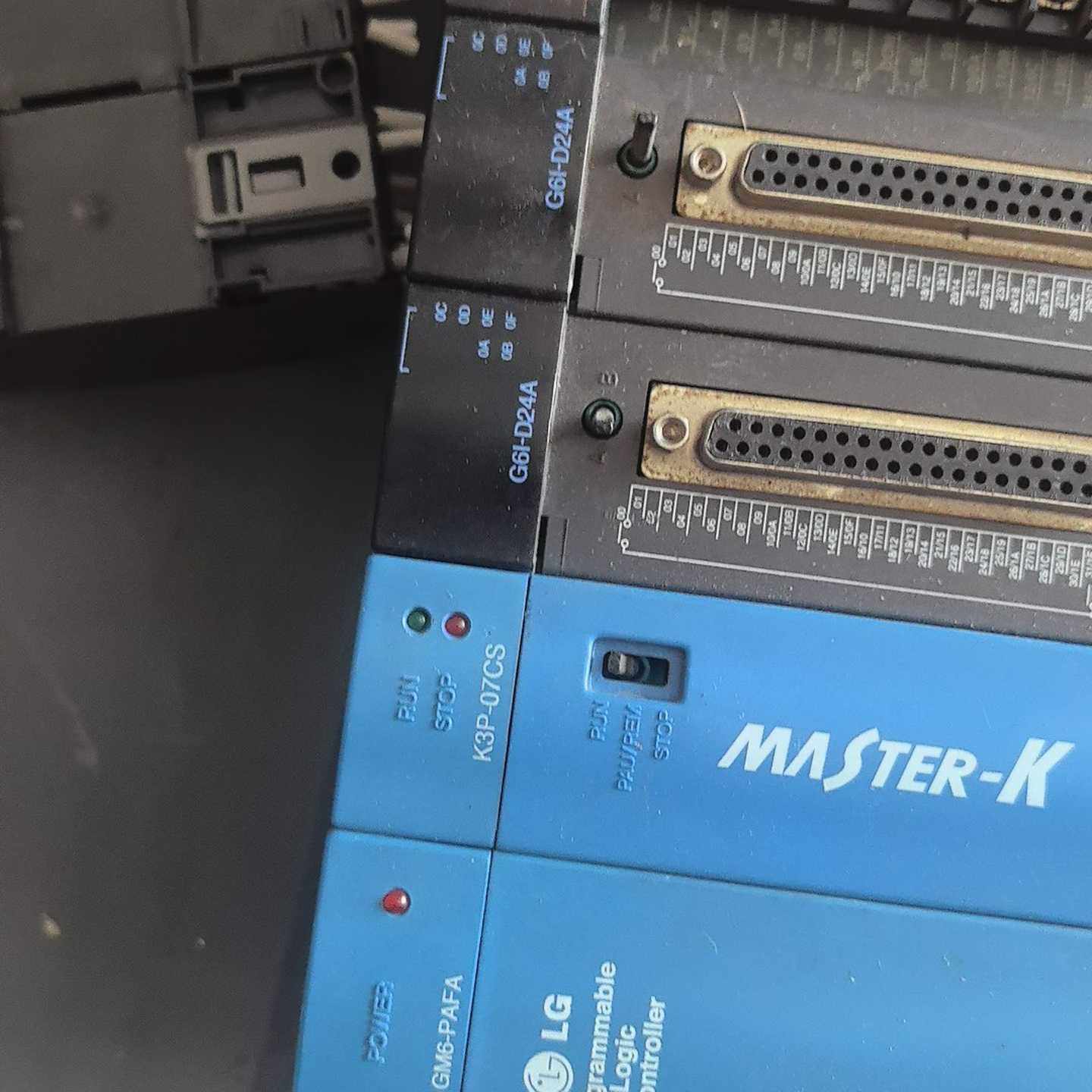 咨询-LS产电PLC控制器K3P-07AS，电源GM6-PAFB，