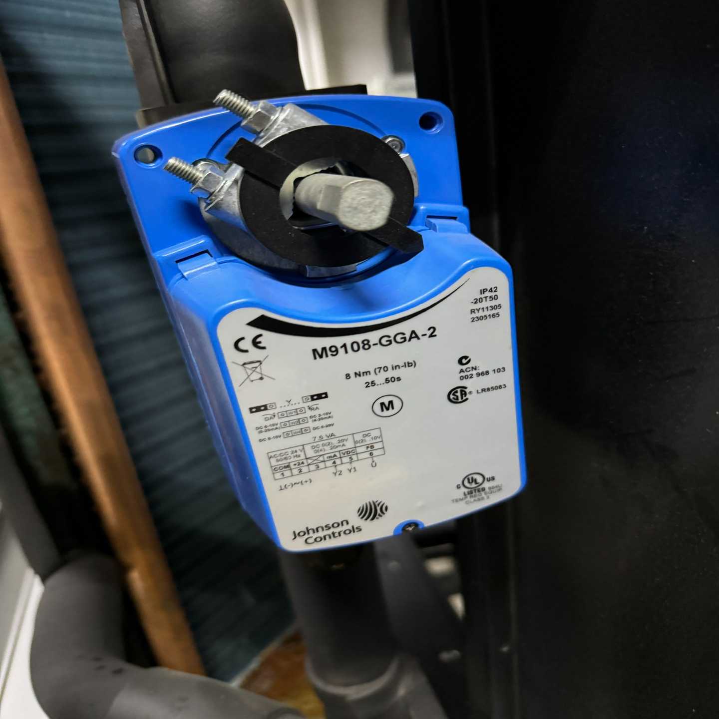 议价江森M9108-GGA-2【调节量16NM】风阀执行~询价