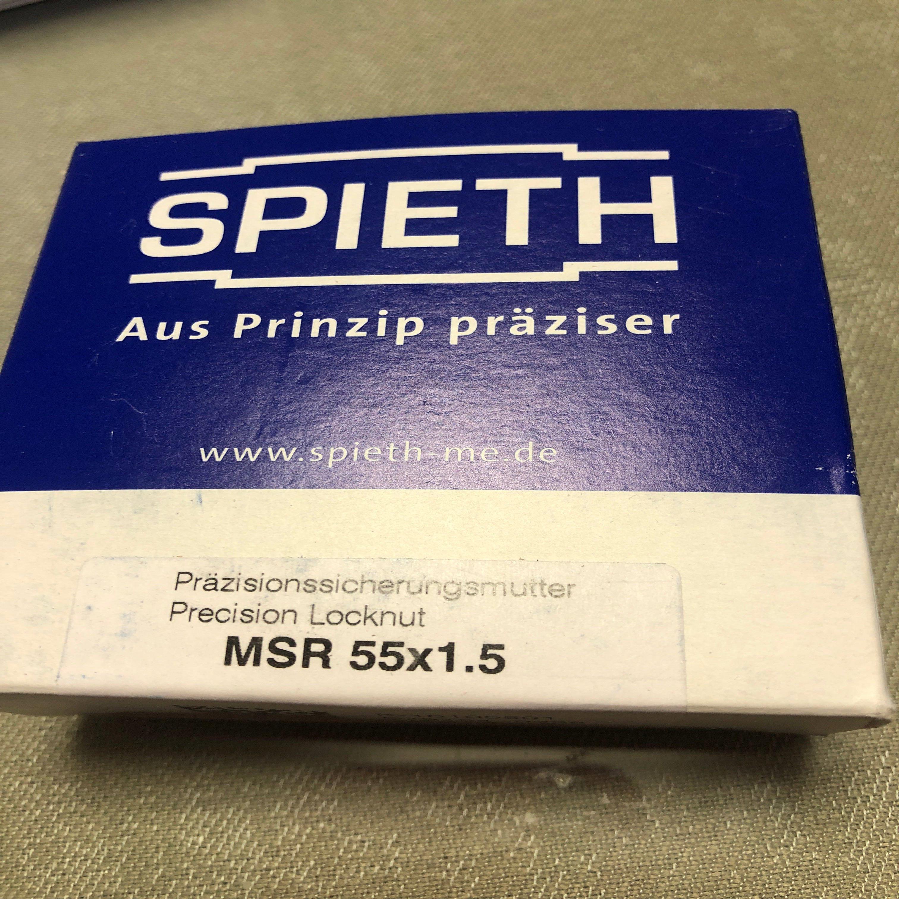 配件SPIETH螺母MSR55X15 全新现货议价