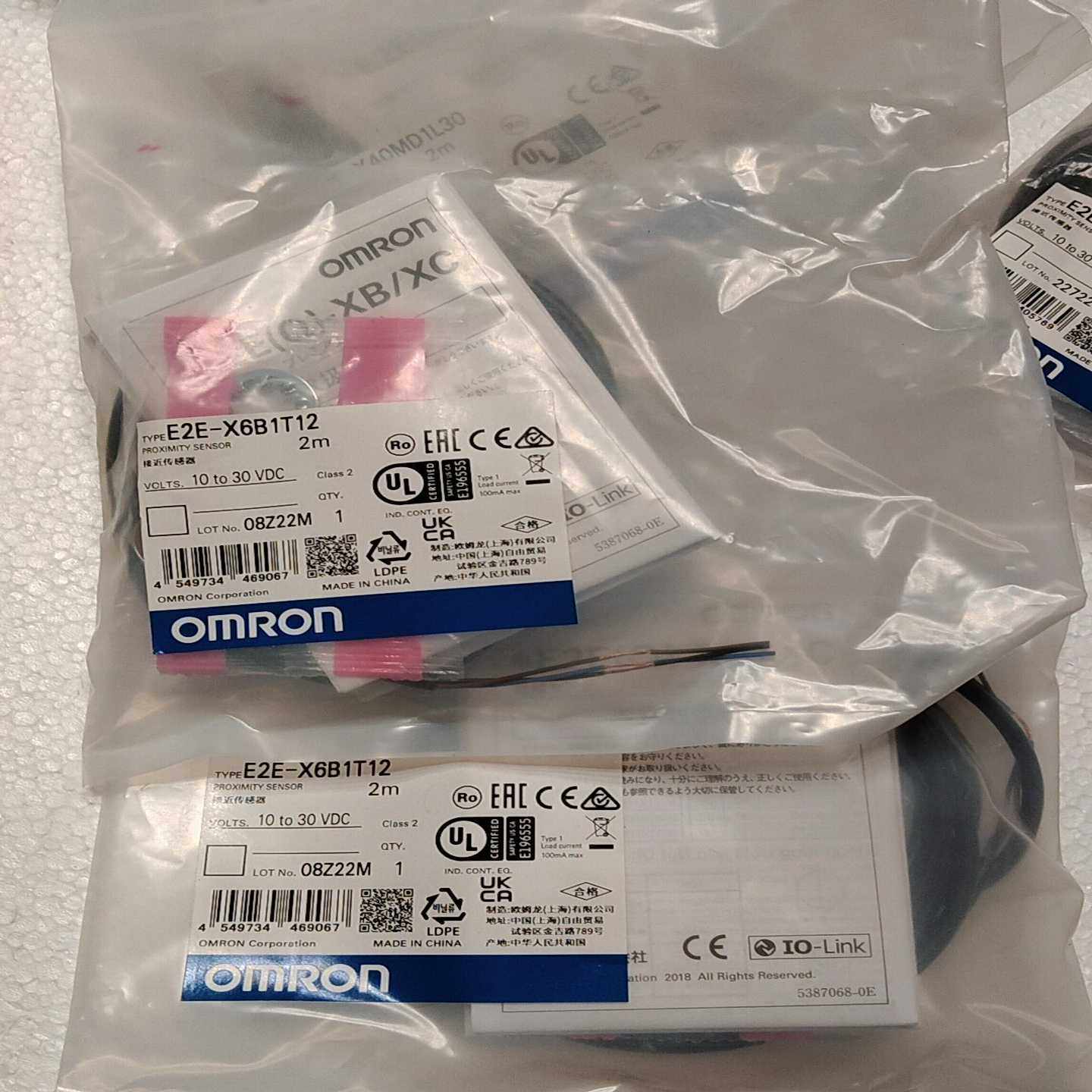 【议价】接近开关传感器E2E-X6B1T12适用