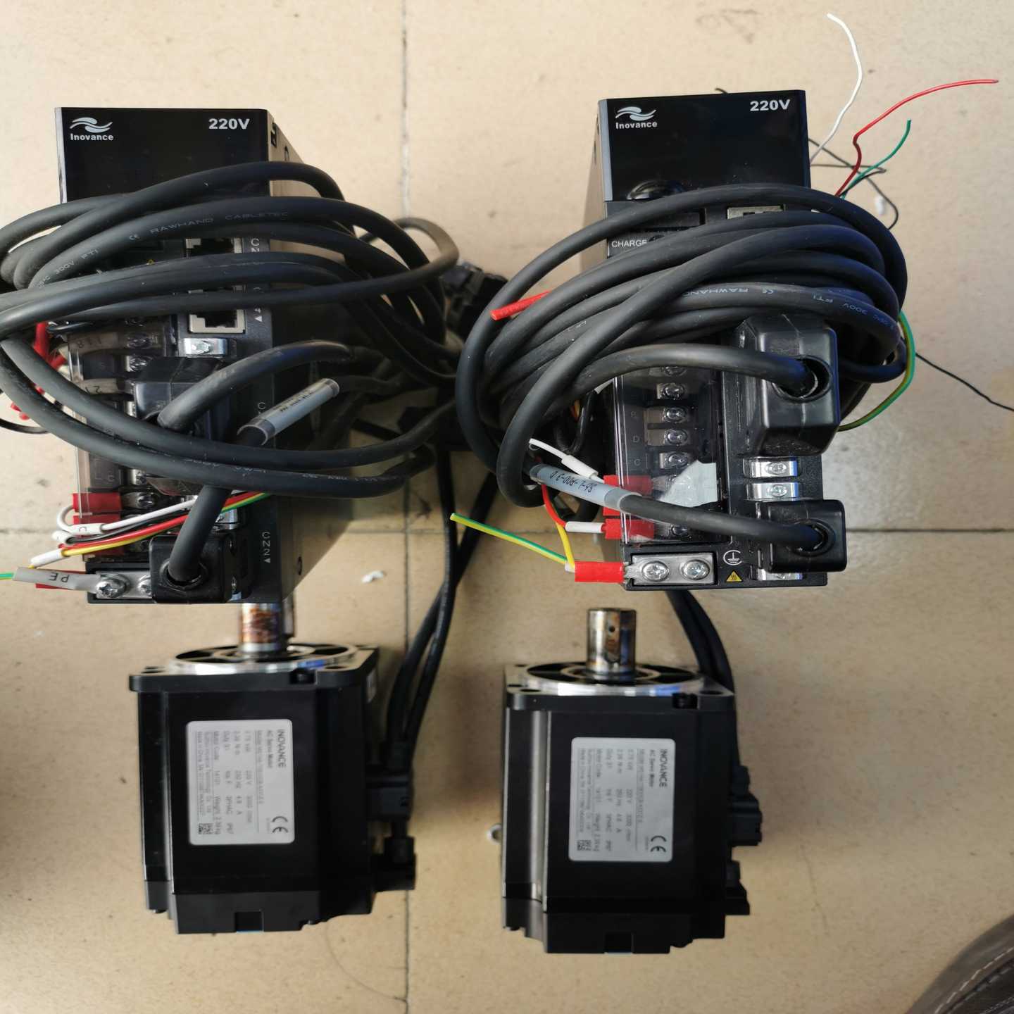 汇川伺服电机750我，驱动型号SV610PS5R51，仓库有询价