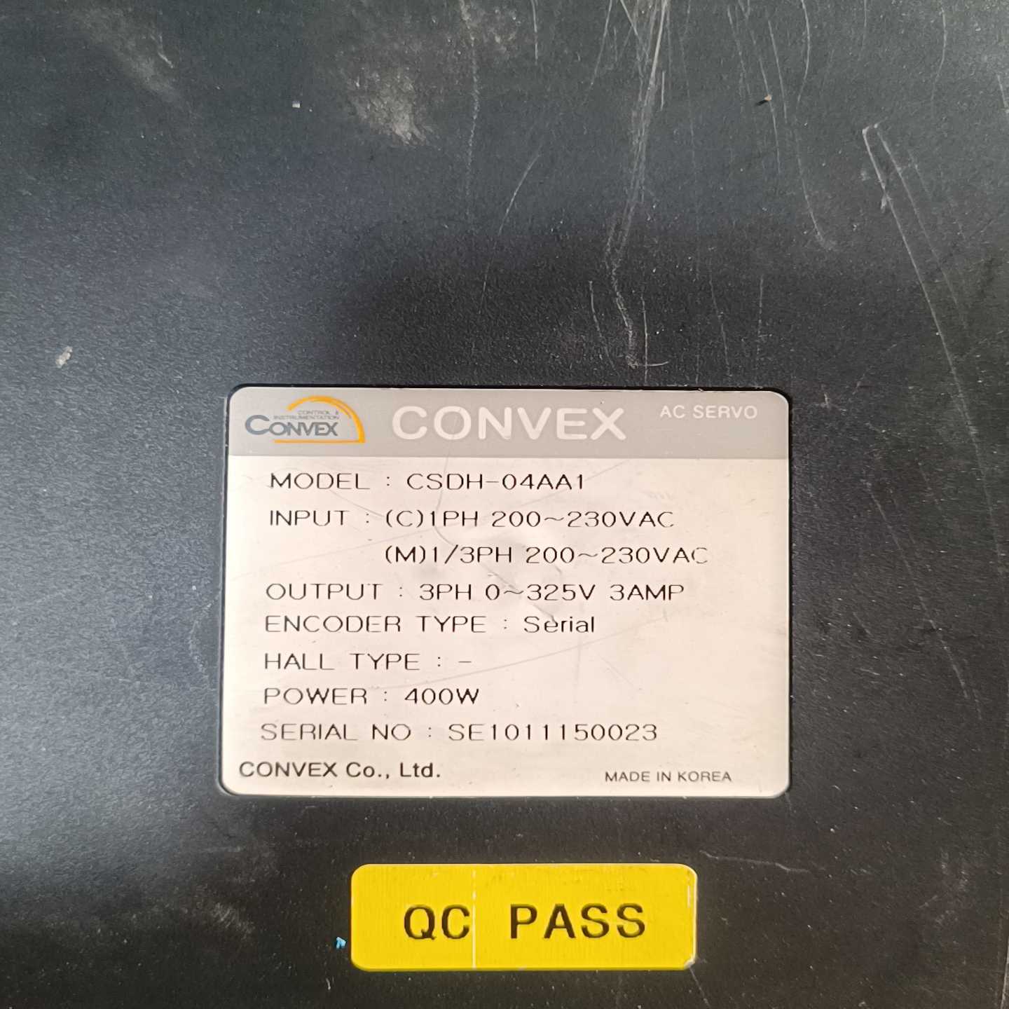 CSDH-04AA1-韩国CONVEX 驱动器  包；议价