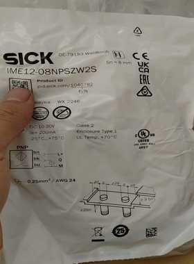 SICK西克IME12-08NPSZW2S订货号:1040询价