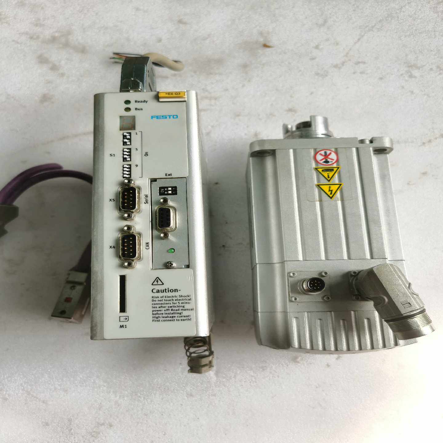 费斯托伺服驱动器CMMS-AS-C4-3A伺服电机CMMS-（佳毅工控）