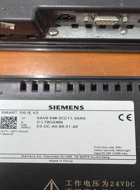 触摸屏SMART700IEV3型号6AV66询价