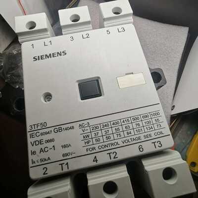 3TF5022-OXMOAC220V接触器2台，询价