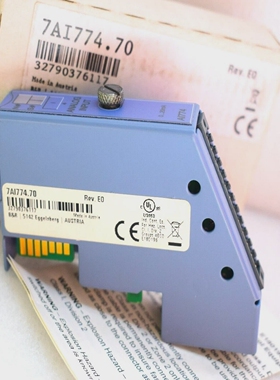 B&RAUTOMATION7AI774.70ANALOGINPUTMODULE0-20mAAI774