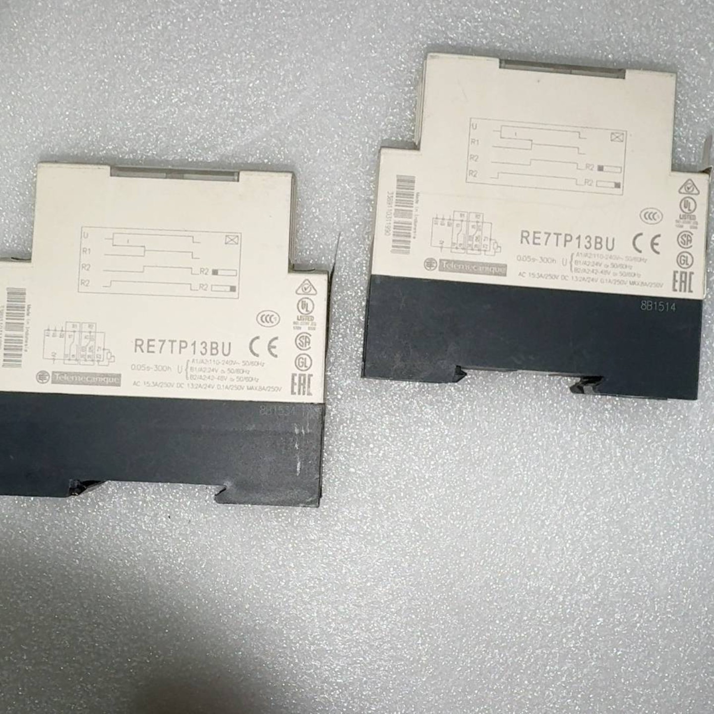 售前询价议价RE7TP13BU时间控制继电器 有两个好像是
