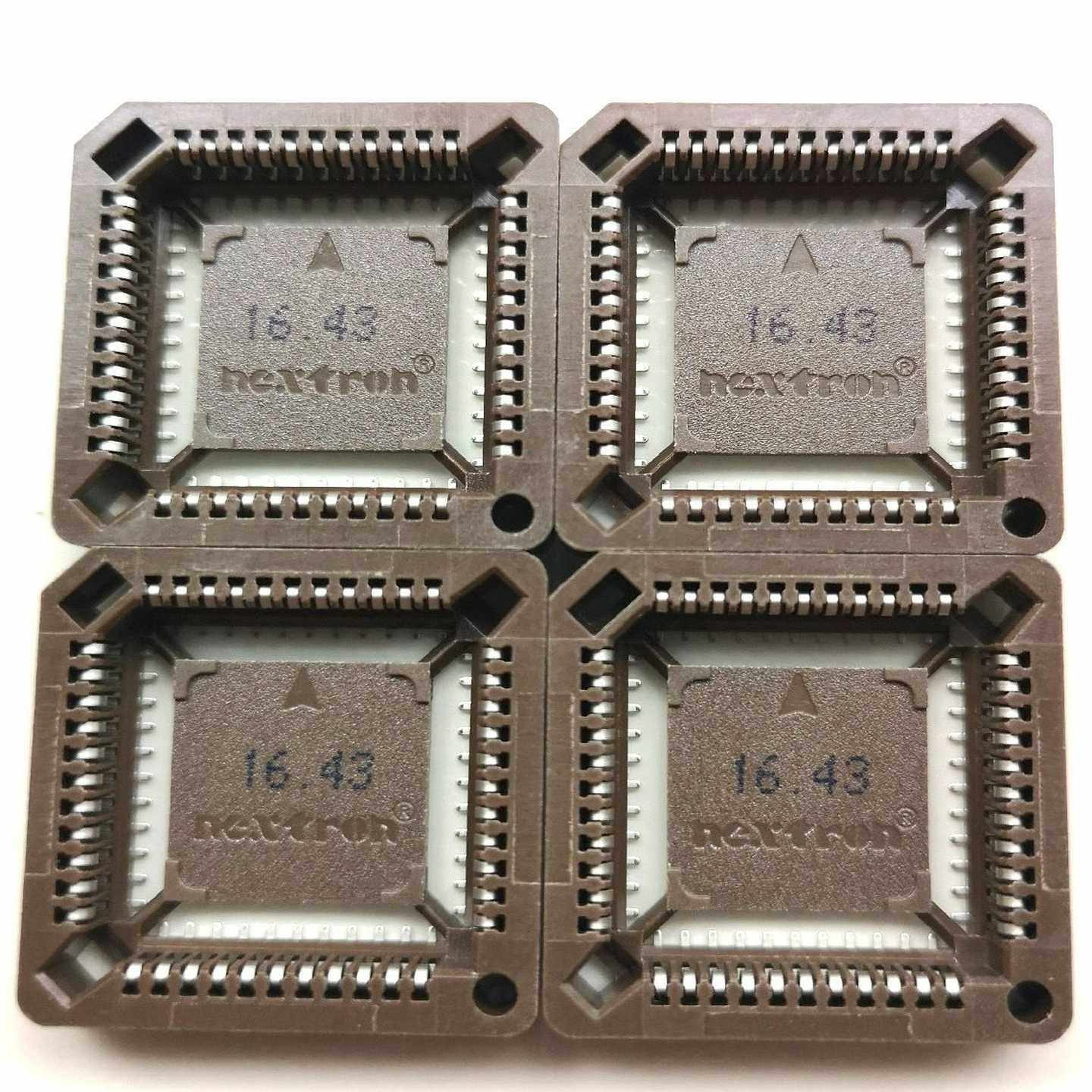 询价Nextron/正凌精工PLCC44芯片座贴片式