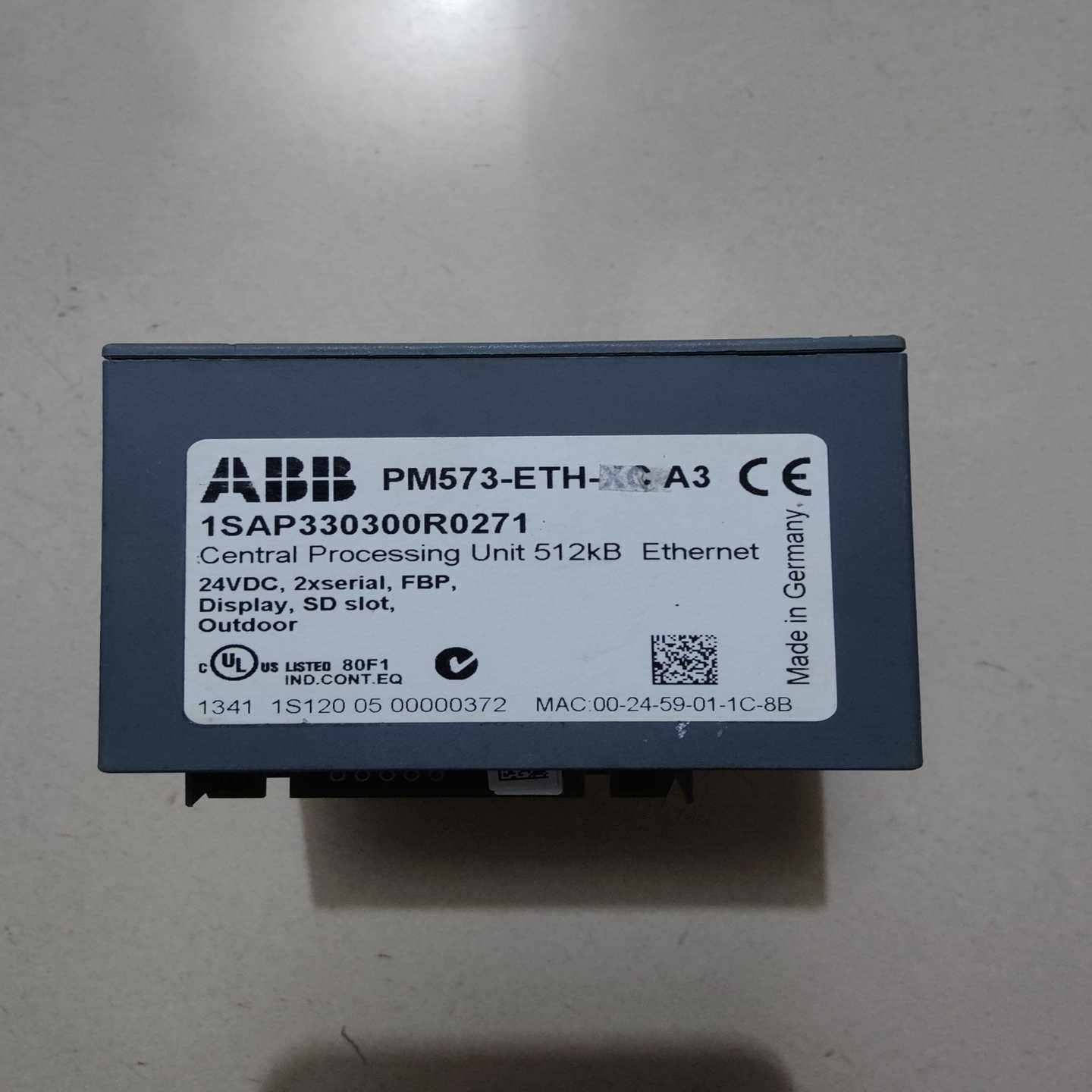 ABB  PM573-ETH-XC 有2个~询价