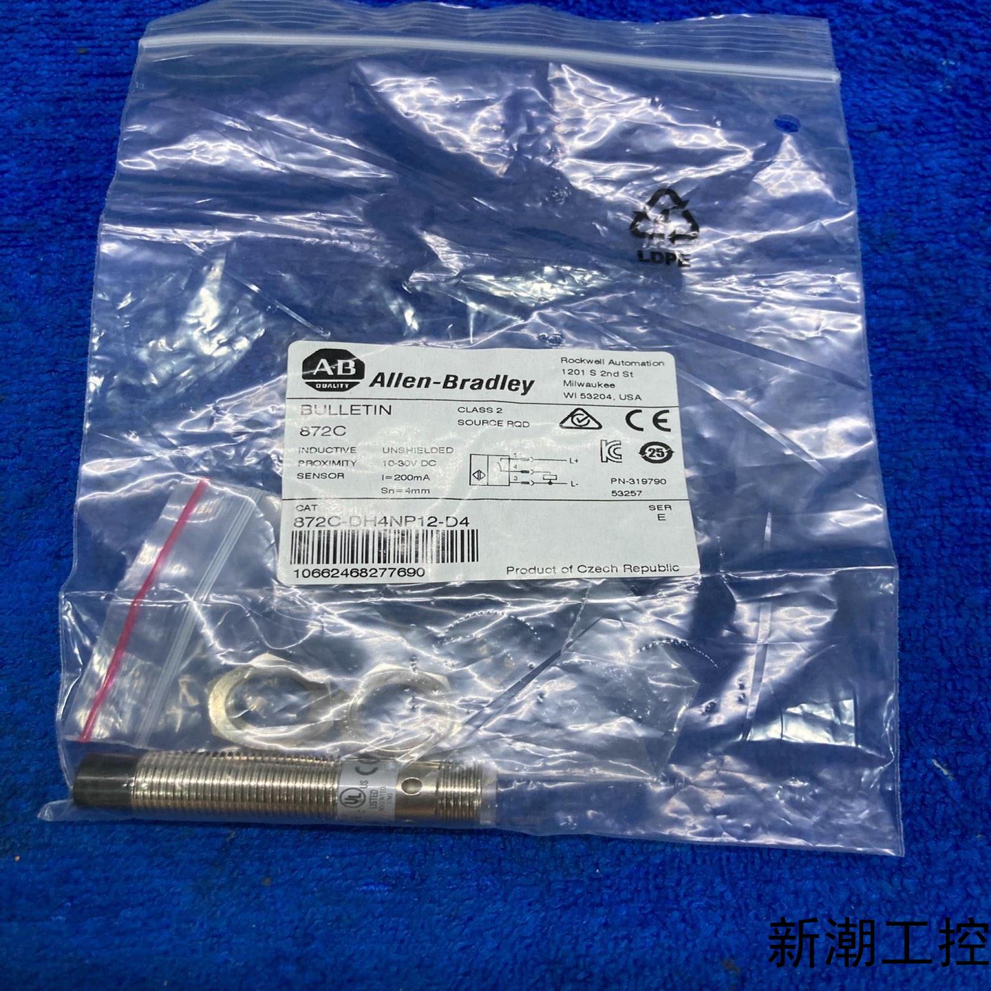 AB罗克韦尔872C-DH4NP12-D4接近传感器议价商品