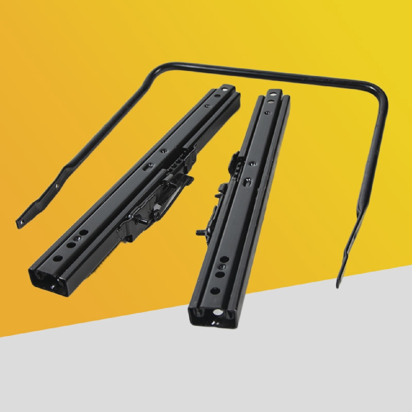 汽车座椅滑轨加长面包车中排改装五菱欧诺等滑道前后移动轨道加装