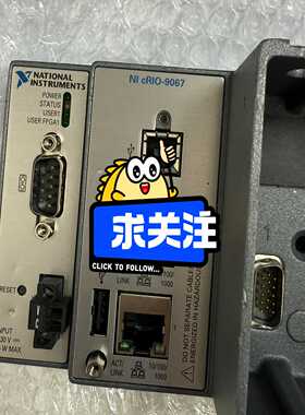 NIcRIO-9067控制器，功能完好，成色新