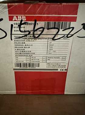 ABB断路器S3N160R1604PFF 4P160A~询价