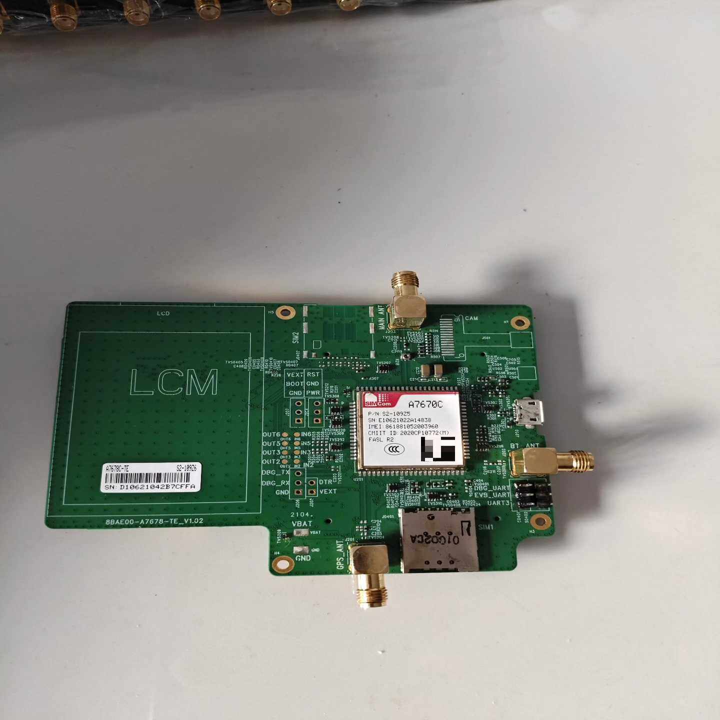 （议价）A7670C开发板