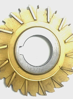 UNBRANDED3X3/16TiNFINISHSAWBLADE