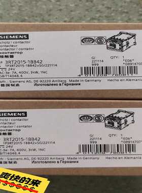 3RT2015-1BB42接触器，，联询价